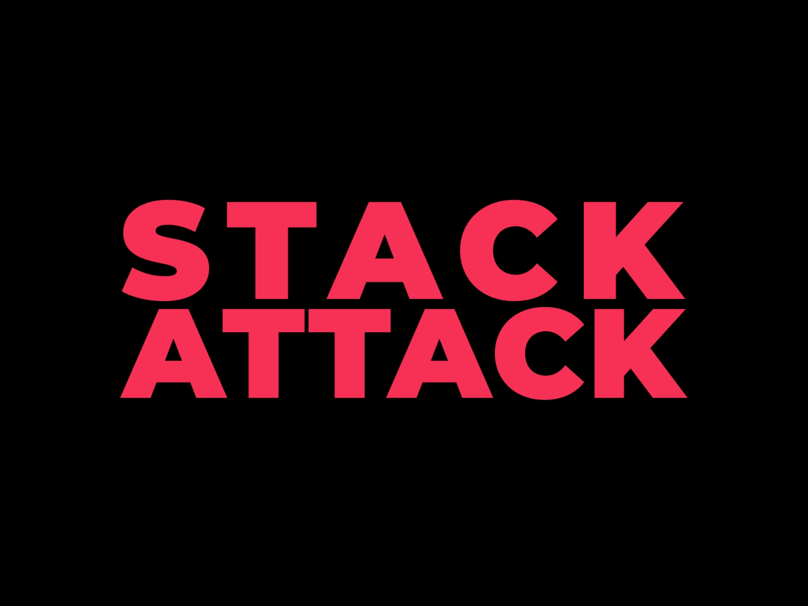 STACK ATTACK by Andrés Pérez on Dribbble