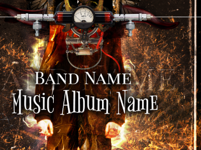 Band Album Cover cd cover metal music photoshop