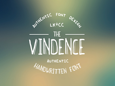 Vindence Handwritten Font font handwritten hipster lettering typography vintage