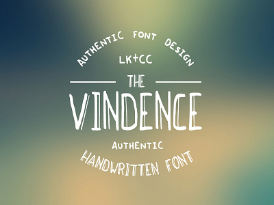 Vindence Handwritten Font