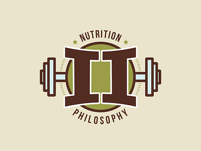 II Logo branding crossfit logo logotype nutrition