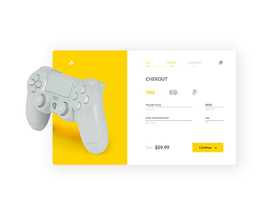 Daily UI 002 - Credit Card Checkout