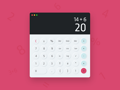 Daily UI 004 - Calculator