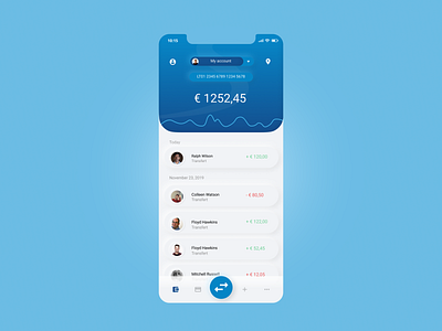 Paysera app UI Redesign