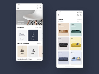 E-commerce App UI Design