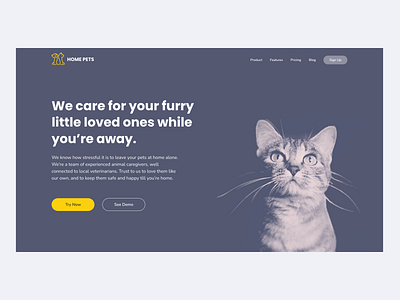 HOME PETS WEBSITE