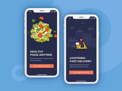 Rebound - Food Order/Delivery Application Concept app app design app design icon ui web ios guide app designer app mobile app screen app ui application application design ios ui uiux ux ux design