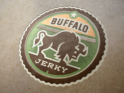 Buffalo Jerky Badge