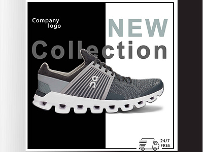 Poster "New collecction shoes"