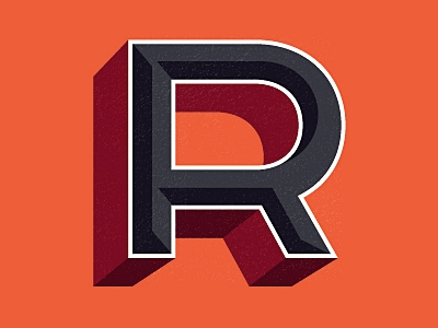 R by AM on Dribbble