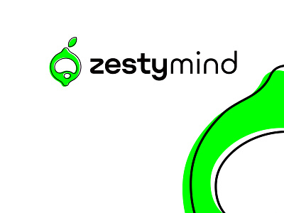 Zesty Mind Logo app app design applogo brain branding clever colorful design gradient logo logodesign mind negative negativespace transparency ui unused ux vector zesty