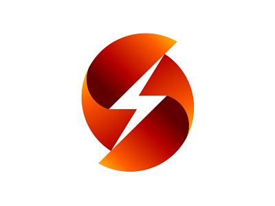 S Energy Logo 3d brand branding colorful design energy fold gradient logo logodesign negative s solar symbol unused vector