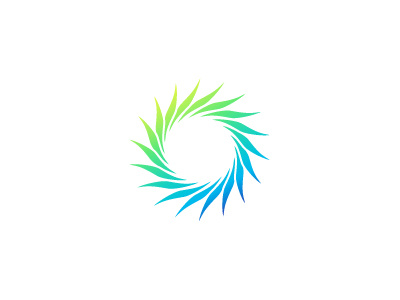 Logo motion solar sun unused