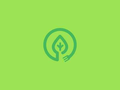 leaf+fork logo