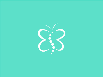 Butterfly Chiropractor Logo