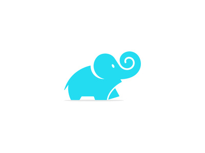 Elephant Logo animal cute elephant logo logo design sale shape trunk