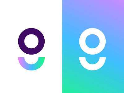 Grabient Logo Idea g grabient gradient graphic design logo