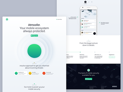 Atmosfer Landing Page Full