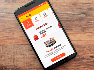 Van Swift android app calendar featured home mobile shop van swift