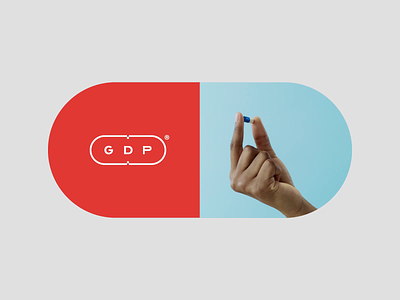 GDP logo design brand design branding gdp logo logotype minimal minimalism pharmacy