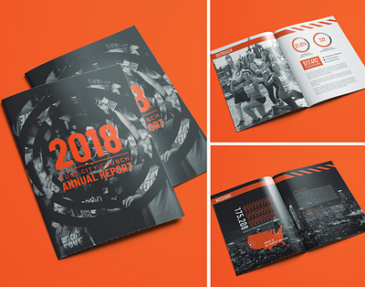 Rust City Church Annual Report annual report booklet church design design