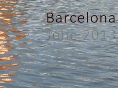 Barcelona Film Still 2013 barcelona colour film june reflection water