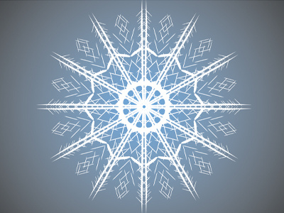 Snowflake design christmas illustrator snowflake vector