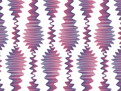 Purple Wavy Pattern design graphic illustrator pattern pink purple repeat vector art wallpaper wavy