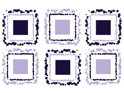 Square Frames design frames girly graphic ilustrator pattern purple vector wip