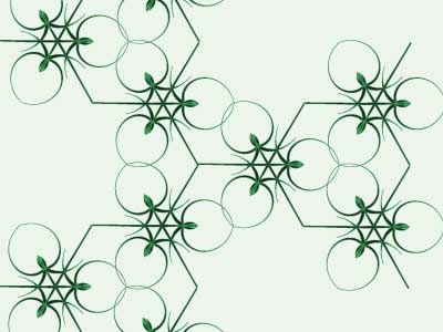 Green design art graphic green illustrator pattern repeat rotate transform