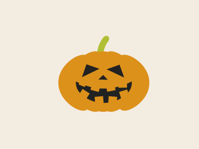 Pumpkin design eyes festive graphic halloween illustrator minimal orange pumpkin scary simple teeth