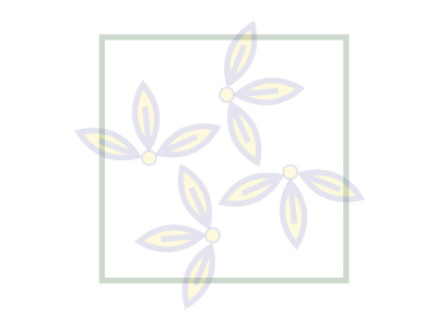 Pastel squares #1 art design floral flowers graphic leaves pastel petals repeat rotate square vector