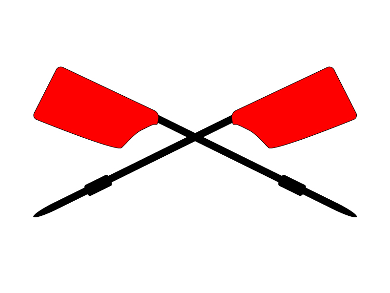 rowing oars clipart