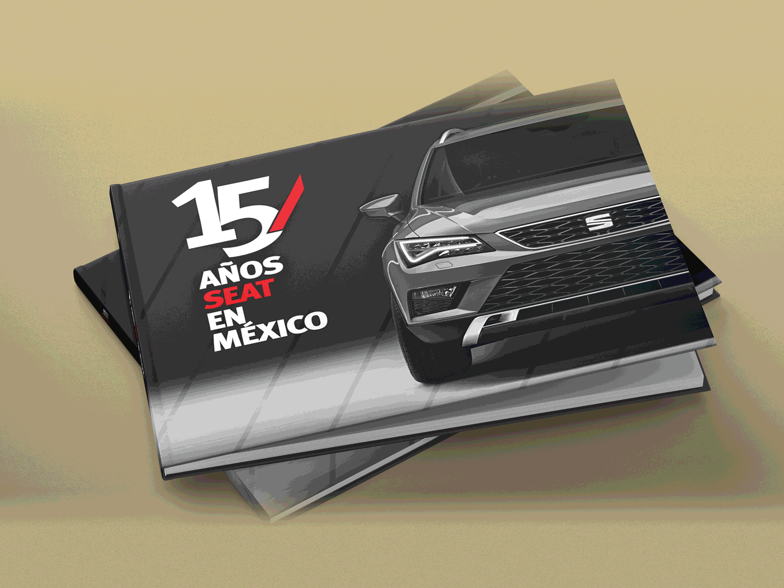 Book: 15 Years of Seat in Mexico book car colorful design editorial design seat
