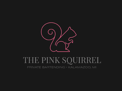 Pink Squirrel Logo