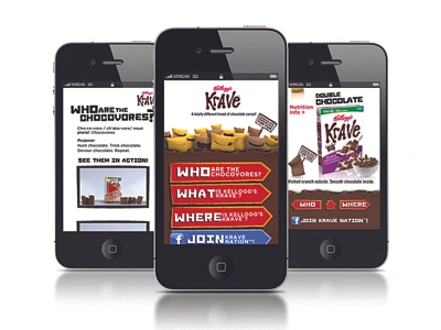 Kelloggs Krave Mobile