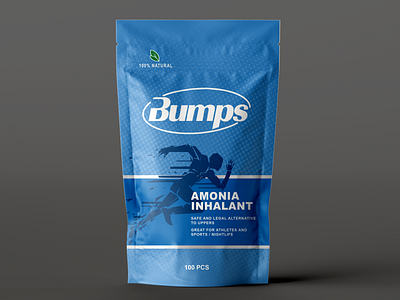 Bumps design label design packaging pouch pack