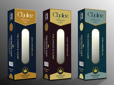 Choice - Premium Vape Packaging choice design graphic design illustration label design packaging premium vape