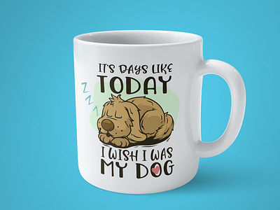 I wish Mug coffee design graphic design illustration label design
