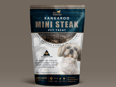 Pet Treat-Packaging design dog graphic design label design packaging pet treat