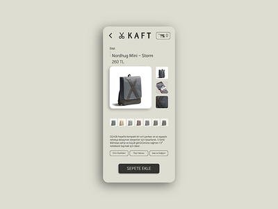 Daily UI 033 - Customize Product