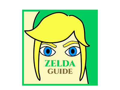 Zelda Guide branding design illustration logo