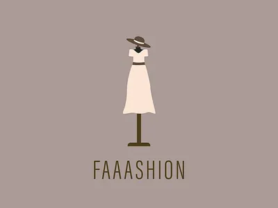 Faaashion branding design faashion icon illustration logo vector