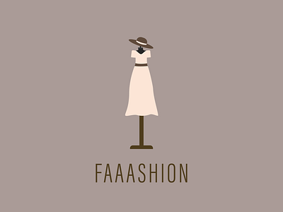 Faaashion branding design faashion icon illustration logo vector