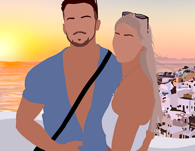 Summer Sun clip studio paint corel draw coreldraw wacom coreldraw wacom sketch digital art digital drawing digital illustration digital painting digitalart digitaldesign digitaldraw summer vibes sunset illustration wacom tablet