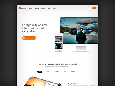 Brojure Landing Page