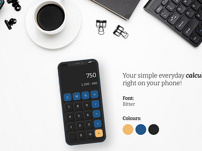 (2020) Calculator UI Design