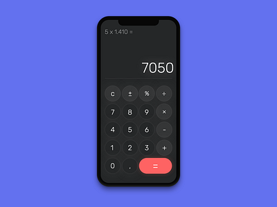 Daily UI 004 Calculator