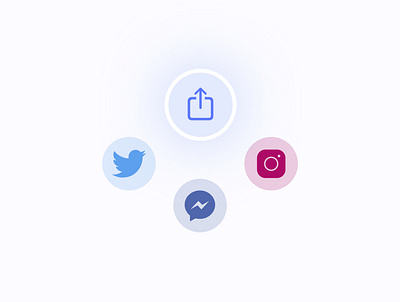 Daily UI 010 Social Share dailyui design flat icon minimal ui ux