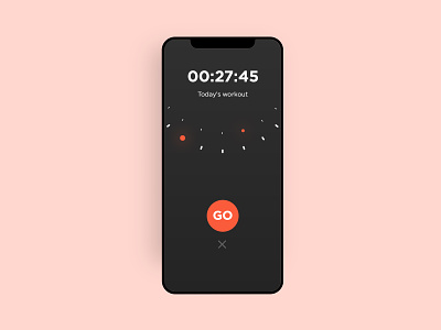 Daily UI 014 Countdown Timer app dailyui design flat minimal ui ux